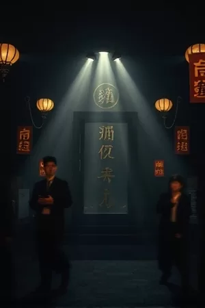 《楼下有家花店》海报，清晨正在卷起门帘的花店