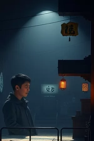 《山南旧事》海报，老屋天井里被雨水打湿的青石板