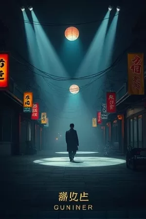 《晚风信件》海报，窗台上的信纸与轻晃的风铃